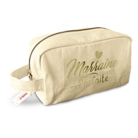 STC, Toiletry Bag - Godmother Parfait Beige Wash Bag, beige, Toiletry bag