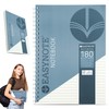 HOVUK Wire-Bound Spiral Notebook Journal, Composition Notebook with Pre-Perforated Pages,