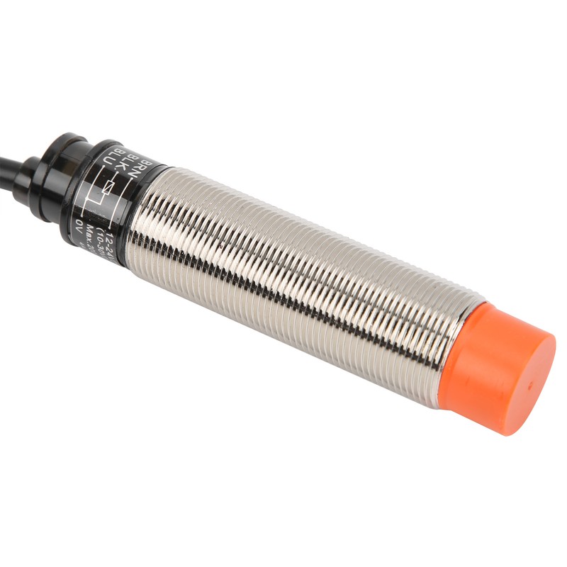 BERM Proximity Switch 3‑Wire NC Cylindrical Detection Sensor PRL18-8DP2 10-30VDC