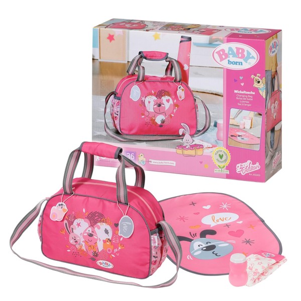 BABY born Changing Bag - Doll Changing Bag with Changing