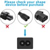 Zerodis EU Standard 250V 2.5A 1.5M 2 Pin Power Cord