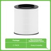 Hichoryer 12030 Medium Room Replacement Filter, Compatible with 1,000 Sq.