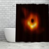 4PCS Shower Curtain Waterproof Non slip Mat Toliet Cover Rug