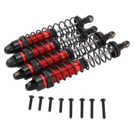 RC Front Rear Shock Absorbers for ARRMA 1/10 Remote Control Car Front and Rear Suspension DamperRed