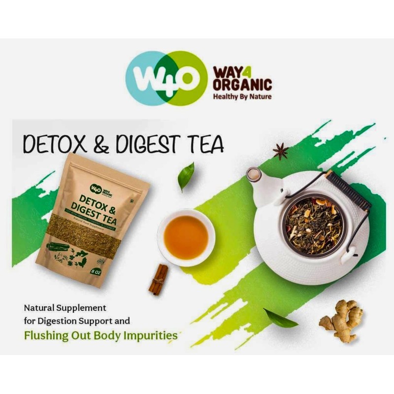 Detox and Digest CCF Tea with Ginger, Turmeric and Licorice