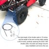 Throttle Cable Kit | Go Cart Brake Cable Set with