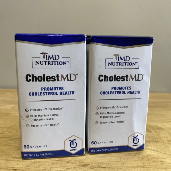 1MD Nutrition 2x! 1MD Nutrition CholestMD Supports Healthy Cholesterol Levels