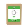 sourcing map M5 100Pcs External Tooth Washers, 304 Stainless Steel