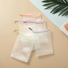 Homemade soap foam net for facial cleansing with rich foam Pocket white (019201) 57ea