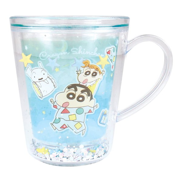 Tees Factory Crayon Shin-chan Water Cup Starry Sky Pajamas H10.5 x Φ8.7 cm KS-5526517HP