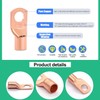 Twidec/160PCS Battery Cable Ends AWG 2 4 6 8 10