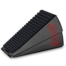 AIMAXINKE Strongest Adjustable Spring Loaded Large Door Stopper - Heavy Duty Tall Door Stop Wedge Door Stoppers for Bottom of Door, Tall up to 3 in Doorstop Stainless steels Made Suits Any Heavy Door