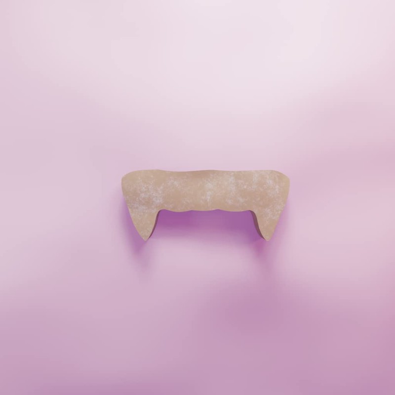 Vampire Fangs Cookie Cutter - 3 Sizes