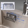 Toplife Sponge Holder for Kitchen Sink, Rust-Proof Suction Cup Sponge