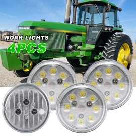 CHUSYYRAY 4PCS LED Fender Work Light For John Deere Tractor 20 Series:2520 3020 4020 New