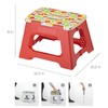 Vigar Compact Kid's Foldable Stool, 9 inches, Lightweight, 330-pound Capacity