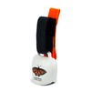 swisstrailbell® Mexico Edition White Bell: Orange Mariposa, Orange Band, Bicycle