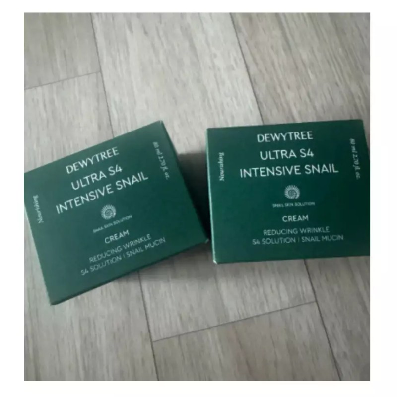 DEWYTREE 듀이트리 DEWYTREE 울트라 S4 인텐시브 스네일 크림 80ml 4개