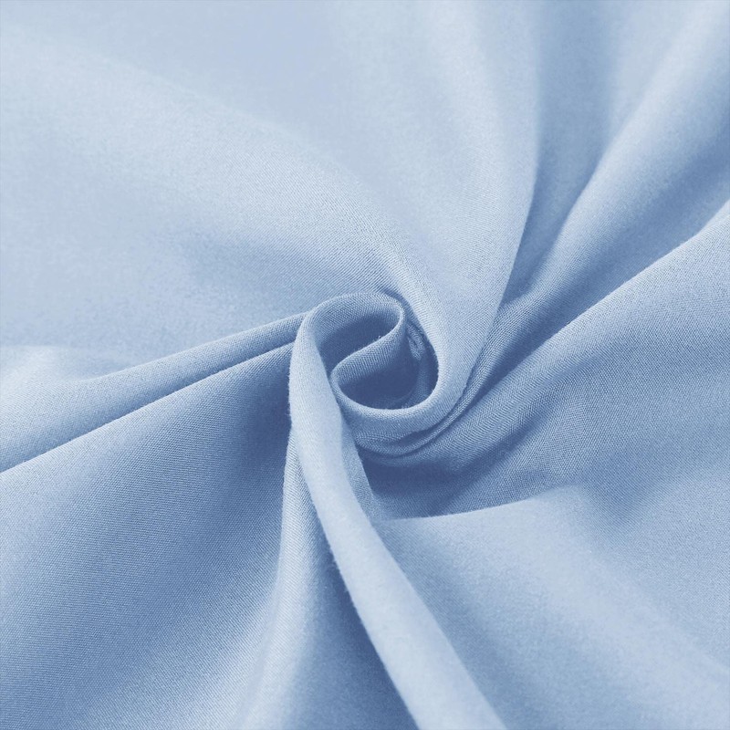 Luxton Light Blue Quilt Cover Set King Single 1000TC Premium