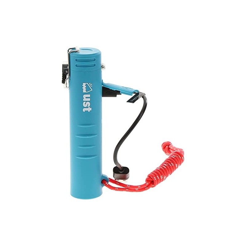 ust TekFire Charge Fuel-Free Lighter with a Lightweight, Rugged Construction,