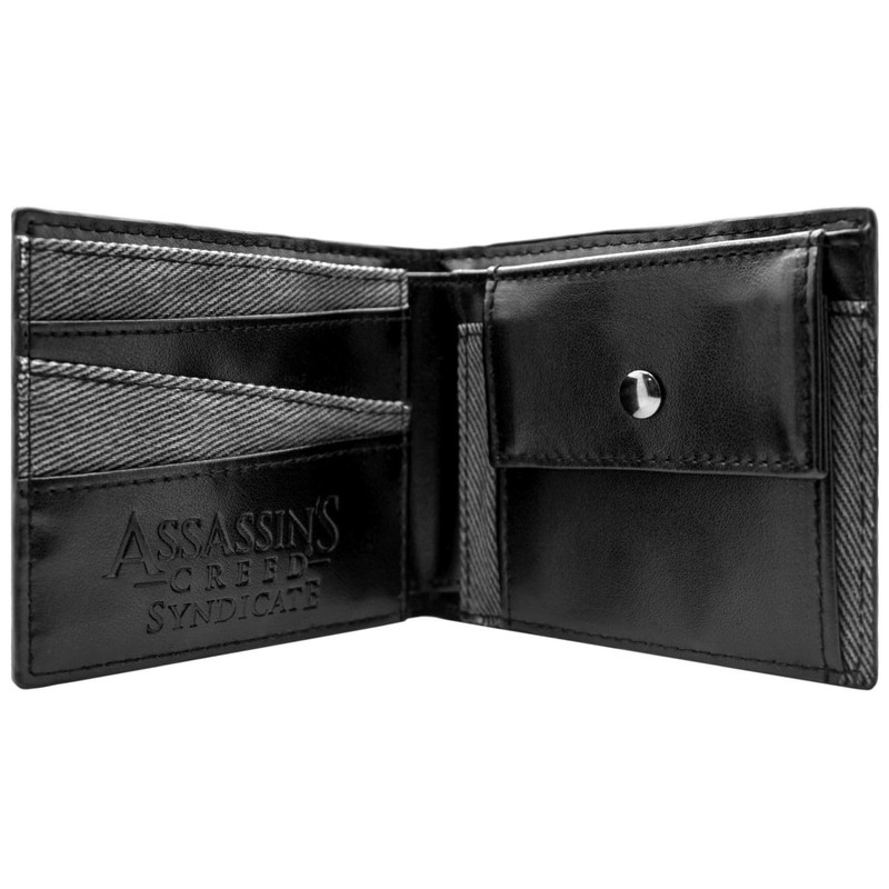 Lineage Assassin's Creed Syndicate Brotherhood Emblem Wallet Bi-Fold Coin Pocket