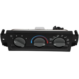 SCITOO Climate Control Module Heater Control Panel A/C Control Module Panel 1999 for Chevy S10 Base, LS, Xtreme, ZR2 2.2L L4 - Gas, 4.3L V6 - Gas, Electric Replace for 16250545
