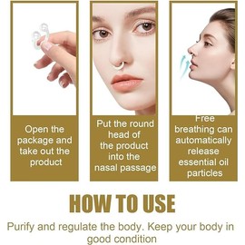 NIQIPOK Bee Venom Lymphatic Drainage Nose Ring,Can Speed Up Basal Metabolic Rate and Bee Vitality,Bee Venom Nose Ring