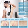 Loofah with Handle, 20.5'' Replaceable Shower Loofah to Improve Skin