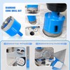 Diamond Hole Saw Kit with Pilot Bit, ZNXIMER Tile Hole