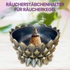 Lotus Incense Burner - Incense Burner Lotus, Charcoal, Cone, Sage,