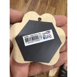 Dog Paw Shaped Magnets: I LOVE MY PET  (I Love ZOEY) Dogs, Gifts, Cars