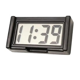 Hochtemperaturbeständige Autouhr mit LCD Bildschirm,Stoßfeste Autouhr,Fahrzeug Elektronische Digitaluhr,Mini Auto Uhr,Armaturenbrettuhr,Temperaturbereich: -30℃ Bis +70℃ Tokaneit