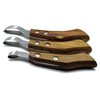 3 Pcs Hoof Knife 7.5" (Small, Medium, Large) Farrier Tools