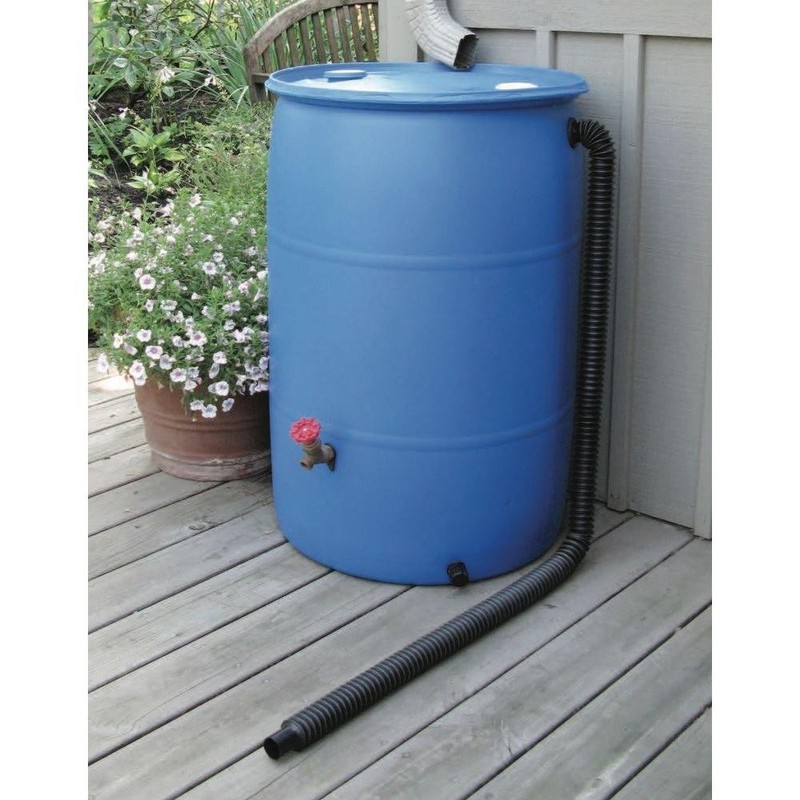 EarthMinded Rain Barrel Overflow Hose Kit