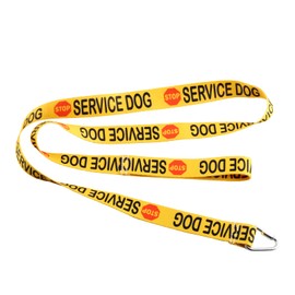Therapy Dog/Reactive Dog/Service Dog Leash Sleeve Dot Not Pet Working Dog Leash Sleeve Service Dog Leash Wrap (Service D)