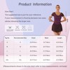 TiaoBug Women's Skirted Leotards Ballet Dance Dress Short Sleeve Backless