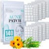 Parche para acné, 4 tamaños, 280 parches absorbentes del acné,