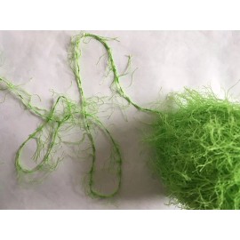 Crystal Palace Fizz Eyelash Yarn #7306 Electric Lime - Bright Green 50g 120yd