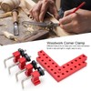Square Positioning Ruler Kit Aluminum Alloy Right Angle 90 Degree