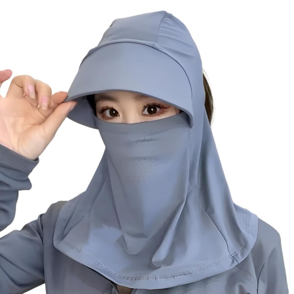 ZKGYUS Balaclava, Adjustable Cooling Balaclava, Face Mask, Breathable, UV Protection,