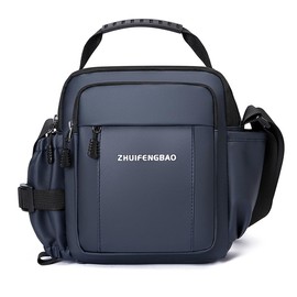 GZQFUOU Shoulder Bag, Shoulder Bag for Men, Messenger Bag, Messenger Bag, Waterproof Cross Bag, Chest Bag, Men's Bag for Hanging with Side Pockets for Daily Life, Travel, blue