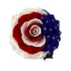 PRESERVEDUSA Preserved rose with USA flag