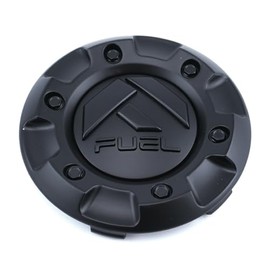 Wheel Center Caps Fuel Off-Road Full Matte Black Top Section 1001-58CEN-BMB 6 Lug 4.25 Inch