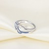 YL Celtic Knot Rings 925 Sterling Silver Twisted Knot Ring