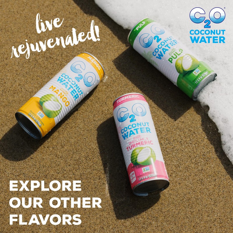 C2O - Coconut Water, The Original Flavor (24 Pack, 3