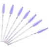 BTYMS 100 Pieces Disposable Eyelash Brush Mascara Wnad Brow Spoolie