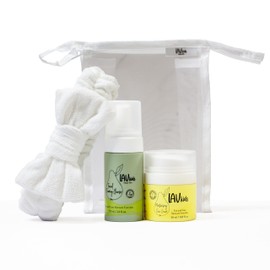 Lav Kids Moisturising Skincare Bundle- Foaming Facial Cleanser 100ml & Face Moisturiser 50ml, Dermatologically Tested, for Sensitive Skin