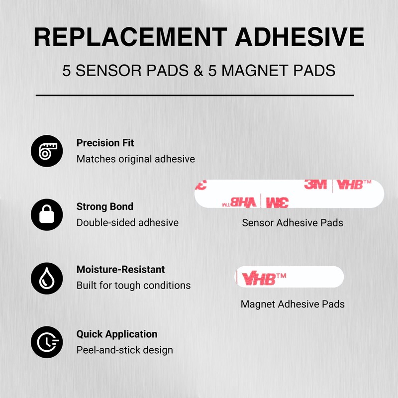 Replacement Adhesive for Aqara P2 Door and Window Sensors and