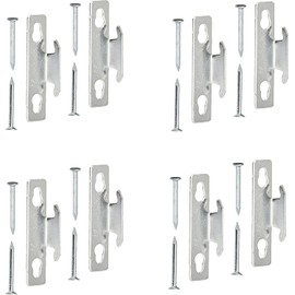 3 Pack of 4, Kenney Mfg Kenney KN851 Single Curtain Rod Bracket