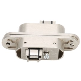 Nimomo Concealed Cross Hinge, Adjustable 3D Zinc Alloy Door Hinge, Hidden Hinge, Accessories, Furniture Fittings for Open Folding Doors (23 mm x 95 mm)